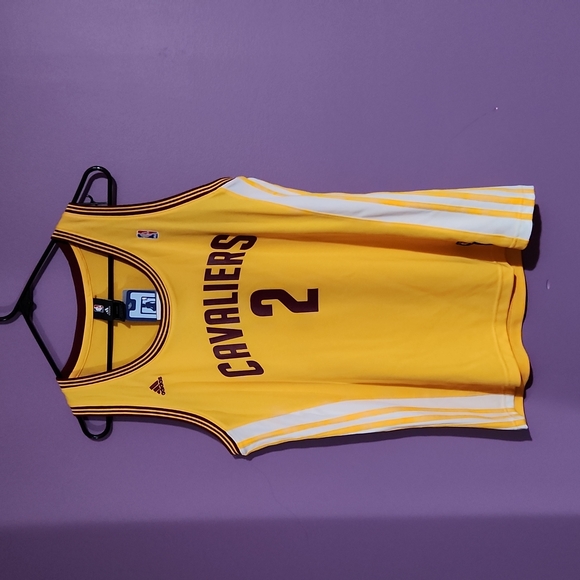 New Women's Cavs NBA Adidas Jersey Kyrie Irving - Picture 1 of 6